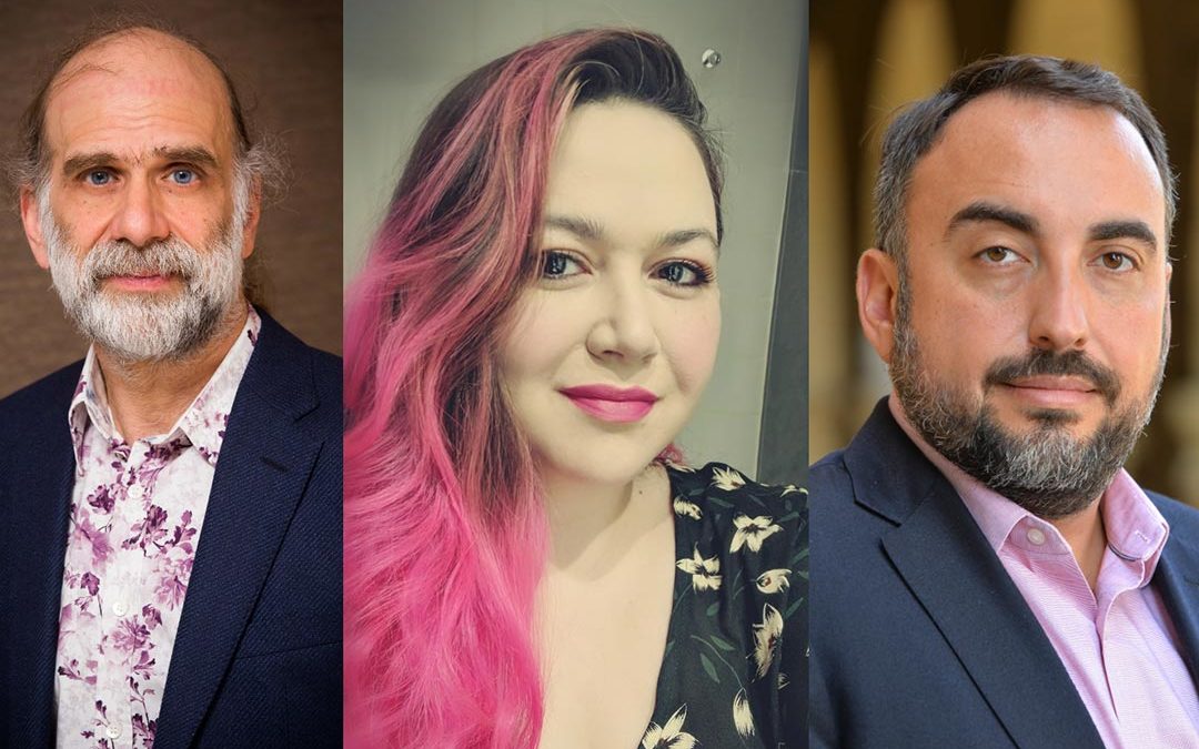 Talking Heads: Bruce Schneier, Alex Stamos und Katie Moussouris