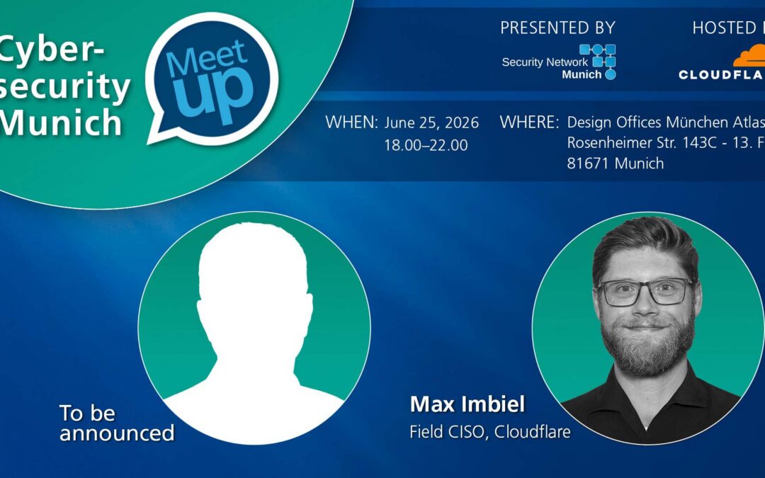 Cybersecurity Meetup Munich – June Edition @ Cloudflare