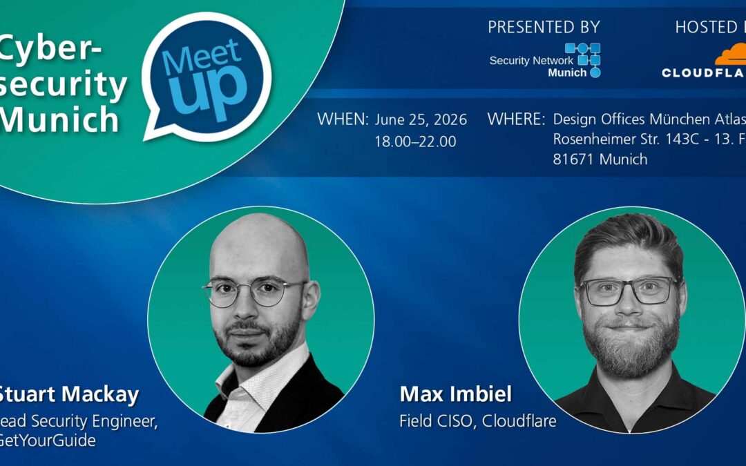 Cybersecurity Meetup Munich – June Edition @ Cloudflare